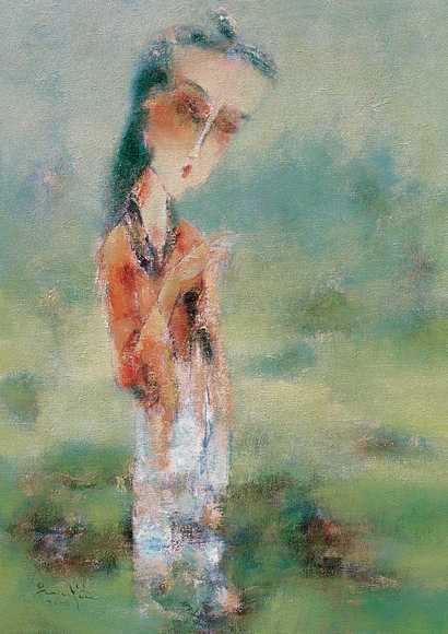 吴悠 2006年作 秋水伊人
